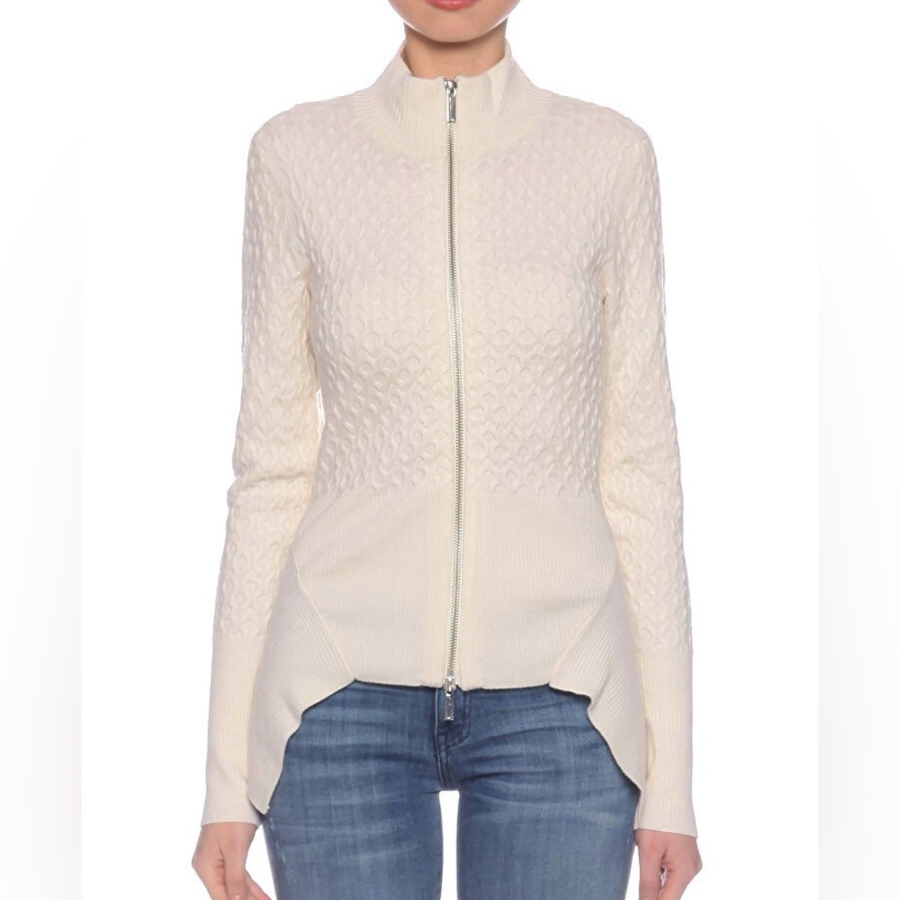 Karen Millen Cream Turtleneck Sweater